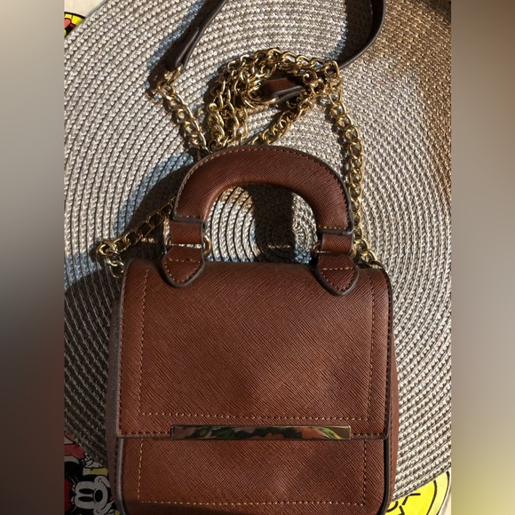 Brown Leather mini 9”inch pocketbook - Picture 10 of 13